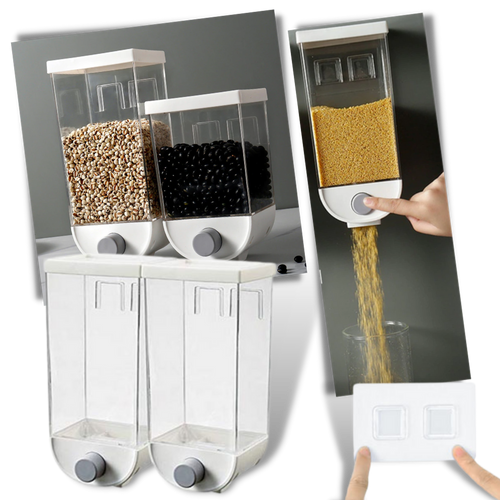 Adhesive Wall-Mounted Cereal Dispenser