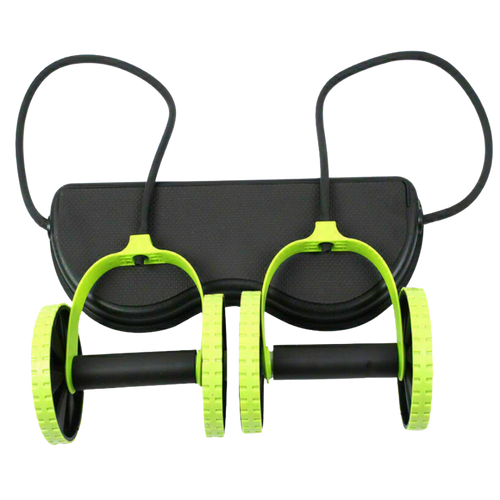 Abdominal Rollers with Resistance Bands
