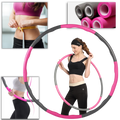 Padded Fitness Hula Hoop Adjustable