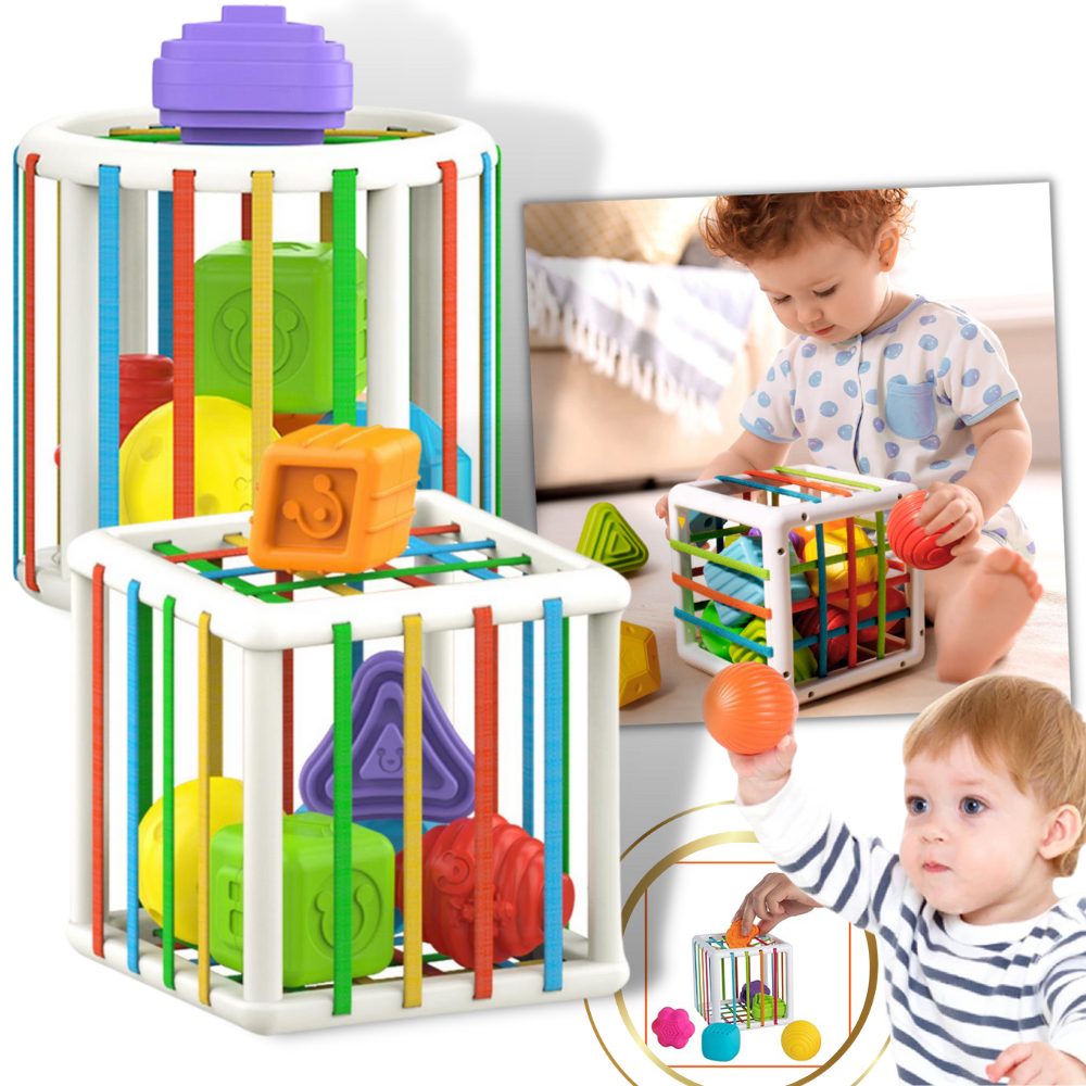 Colourful Shape Blocks Toy for Kids