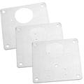Set of Hinge Repair Plates