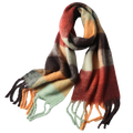 Plaid Women's Winter Scarf