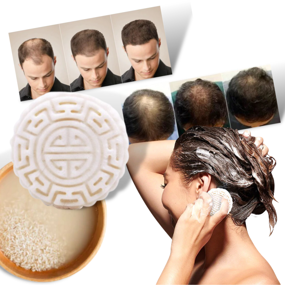 Solid Rice Shampoo & Conditioner Bar