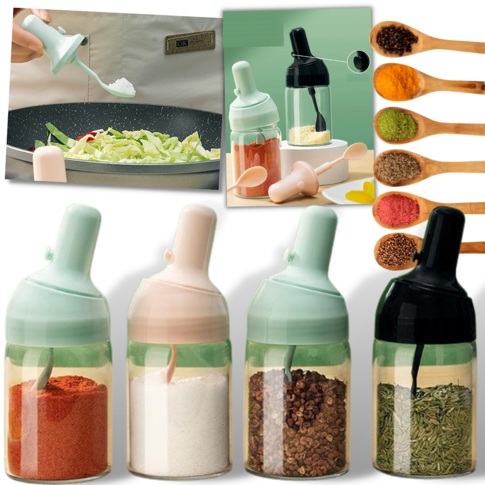 Moisture-proof Seasoning Dispensing Jar
