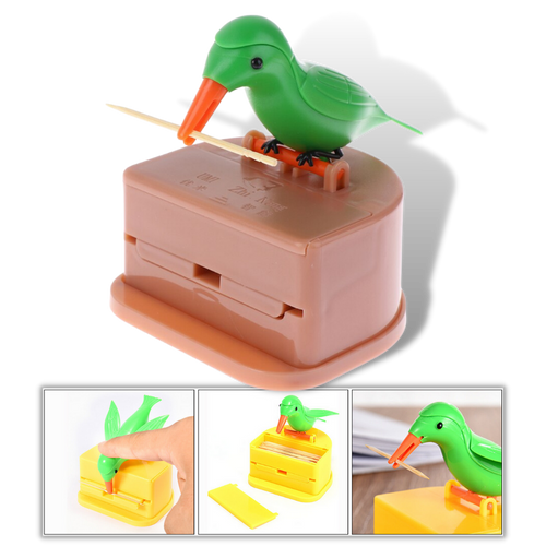 Bird Toothpick Dispenser Box