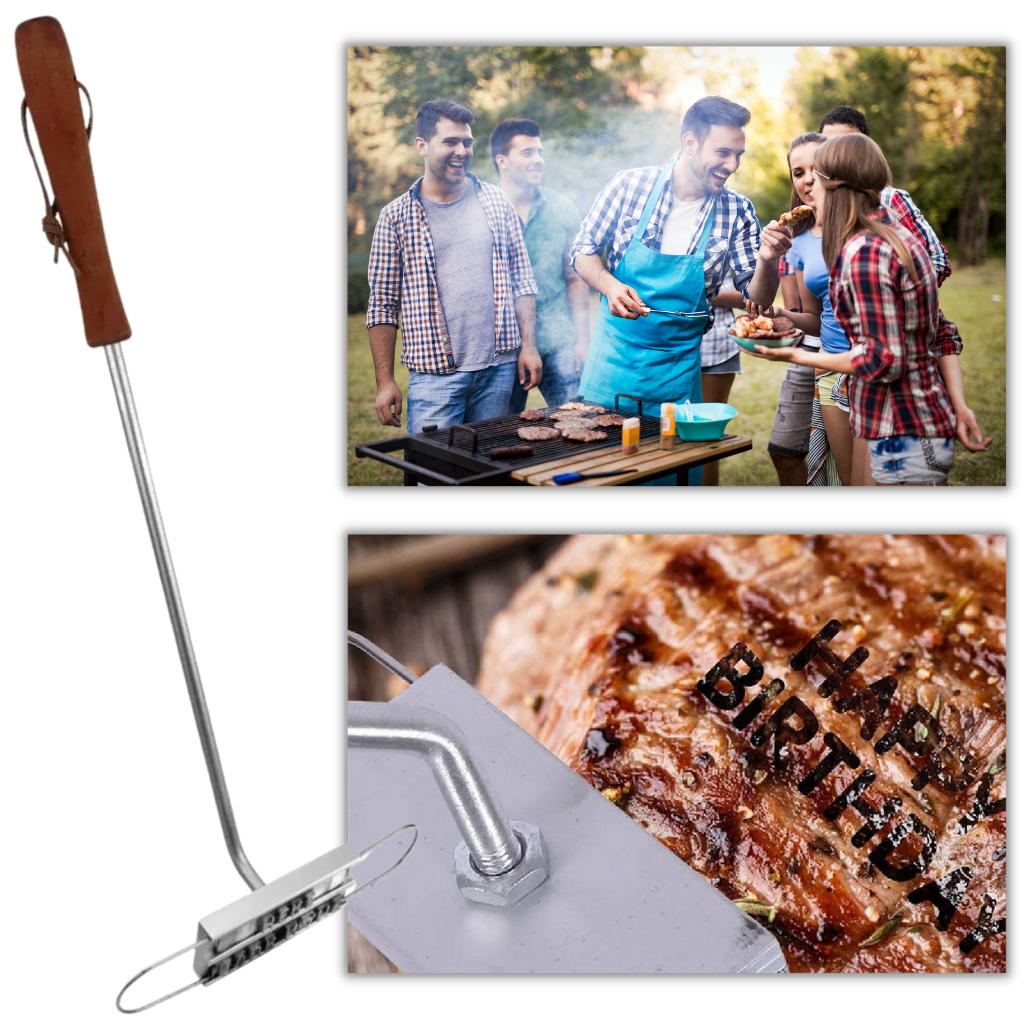 BBQ marking iron