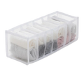 Mesh wardrobe clothes organizer
