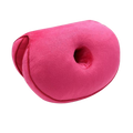 Dual buttock seat cushion