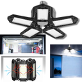 Garage Light with 5 Foldable Panels