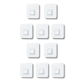 Pack of Adhesive Wall Hooks
