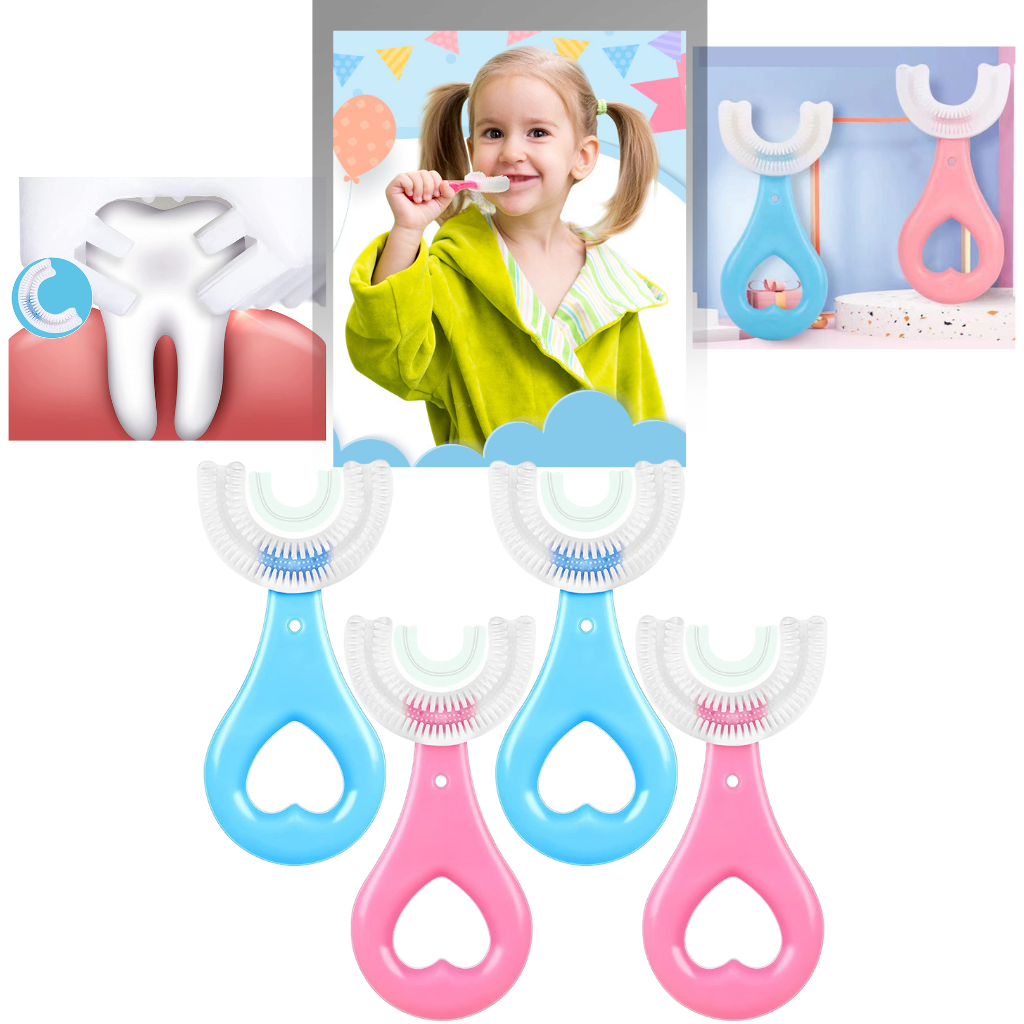 U-shaped Toothbrush for Kids (pack of 2)