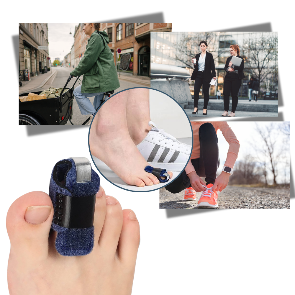 Adjustable & Discreet Fit Toe Straightener