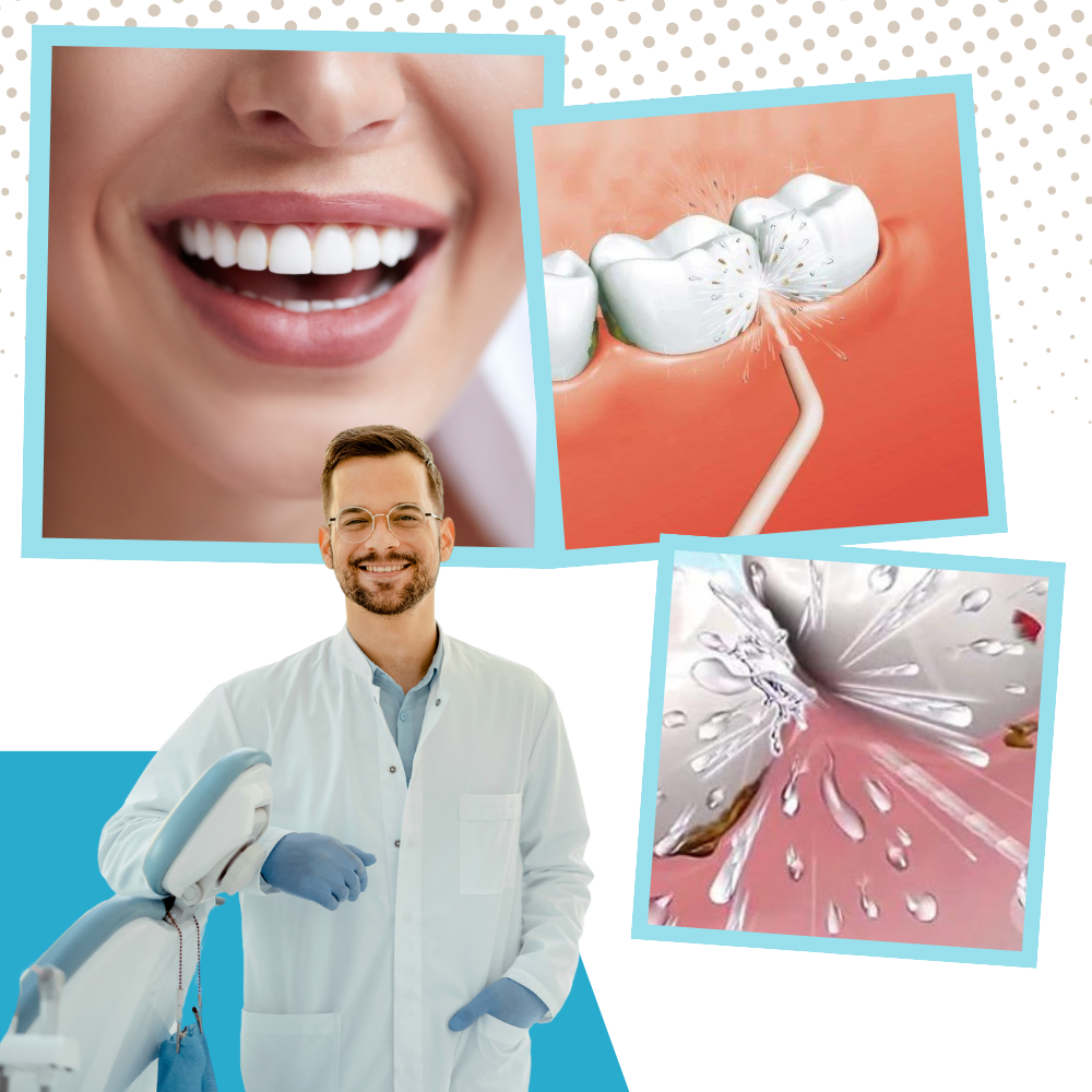 Air Powered Teeth Water Flosser