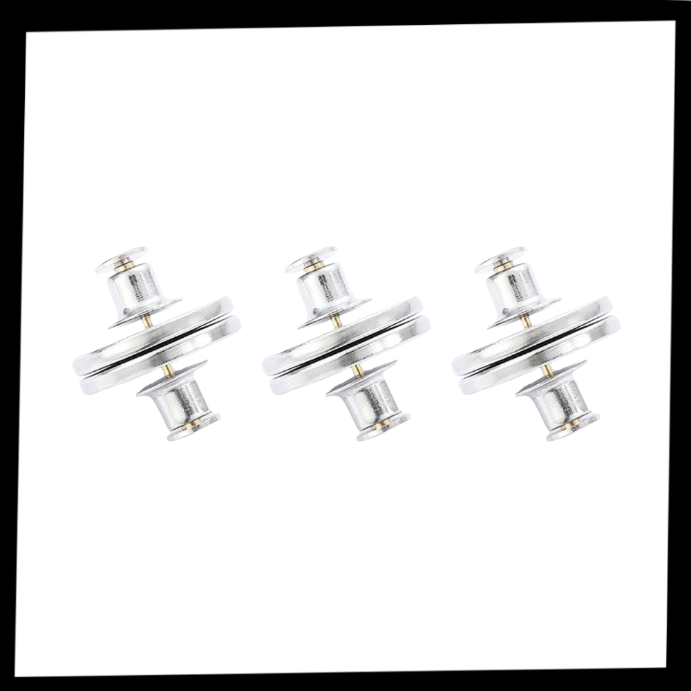 Anti-Leakage magnetic curtain clips