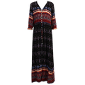 Bohemian V-Neck Maxi Dress