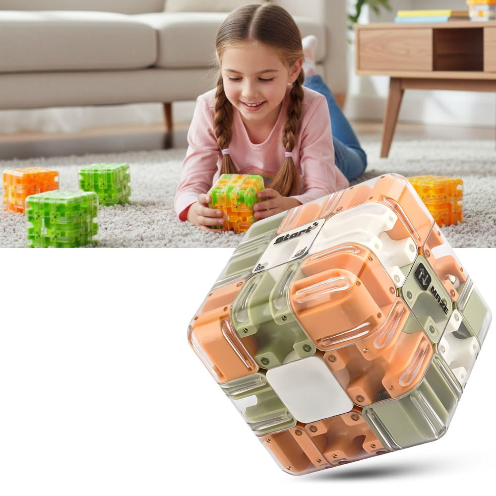 Brain Builder Maze Cube