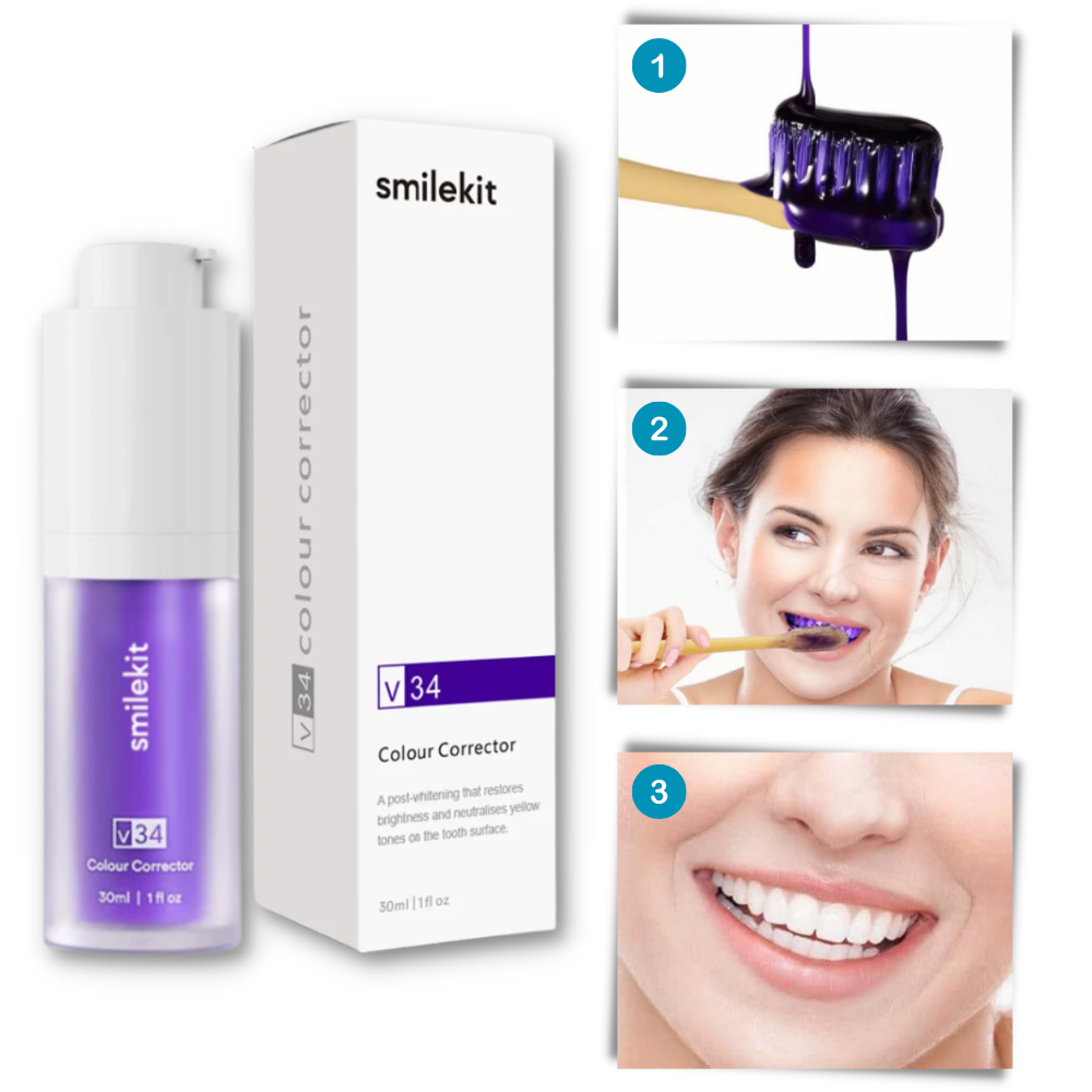 Brightening Purple Toothpaste