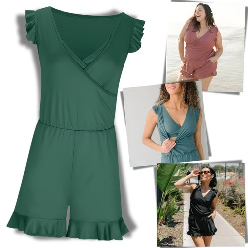 Built In Bra Swim Romper