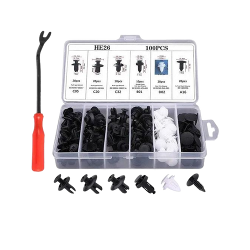 Car Door Panel Clip Set