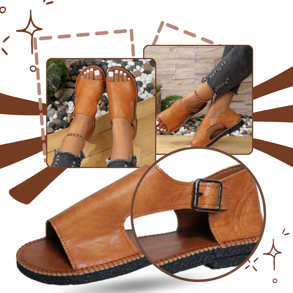 Chic Vintage Orthopedic Sandals