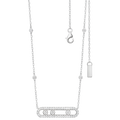 Classic Three Stone Necklace