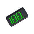 Clear & Intuitive Projector Windshield Speedometer