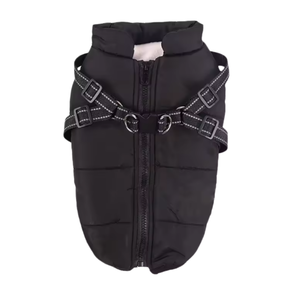 Cozy Dog Harness Winter Jacket