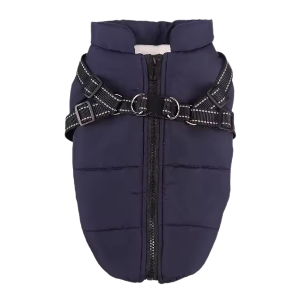 Cozy Dog Harness Winter Jacket