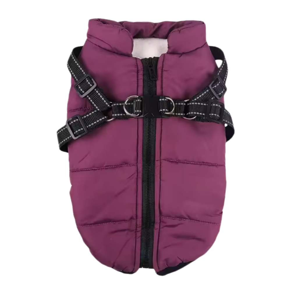 Cozy Dog Harness Winter Jacket