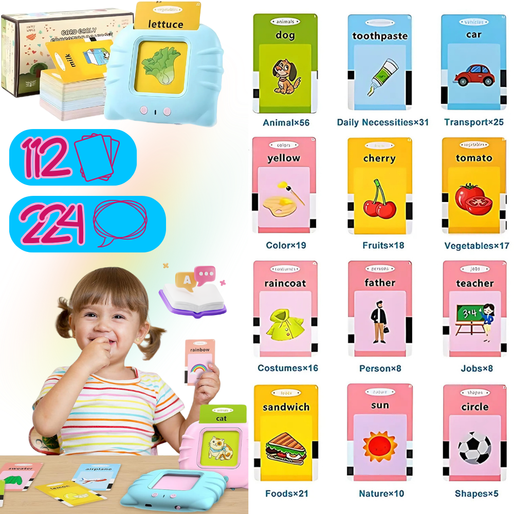 Educational Talking Flash Cards