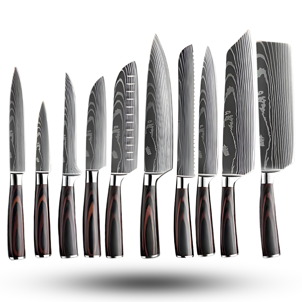 Pakka Wood Japanese Knife