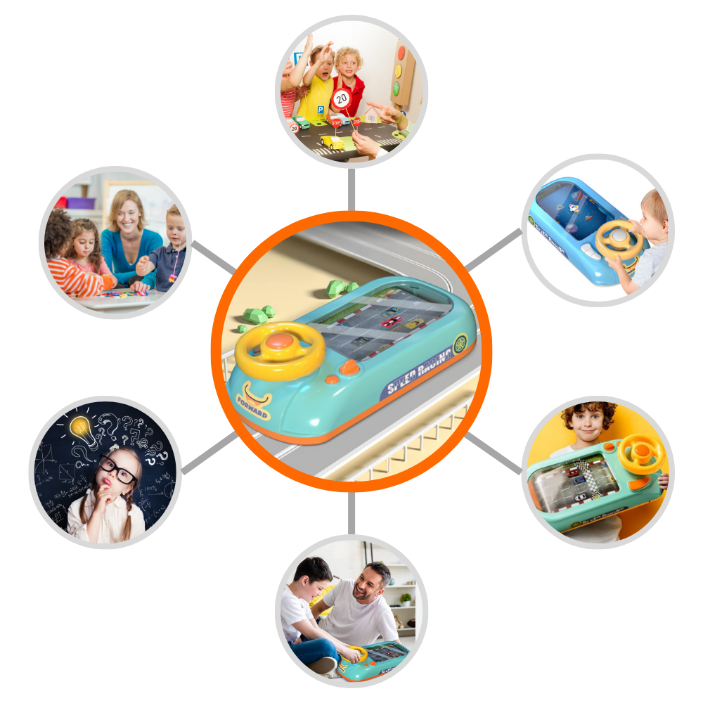 Fun Educational Driving Simulator Toy