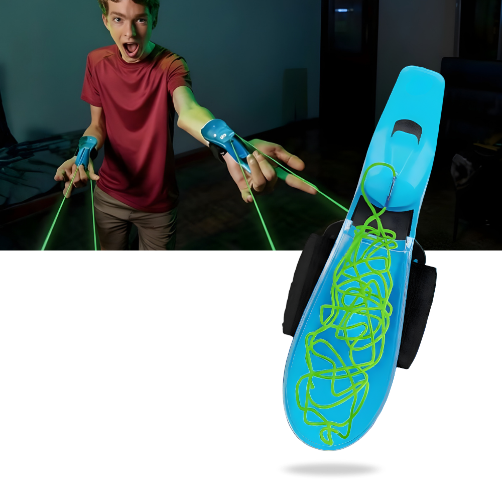 Glowing Spider Web Toy
