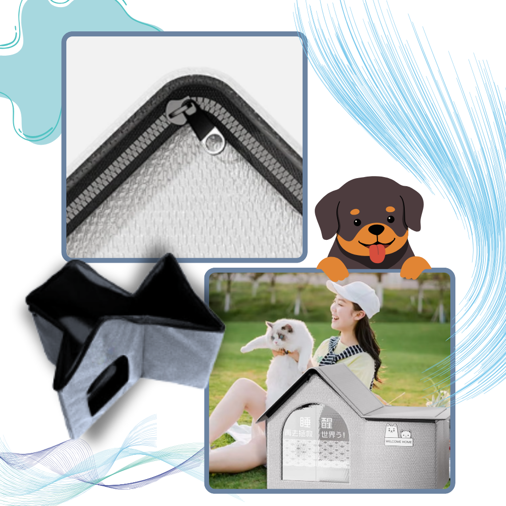 Heat Reflective Insulation Cool Cat House