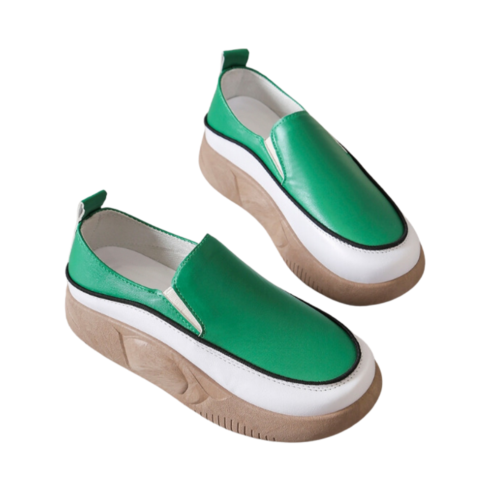 Lightweight Soft Platform Loafers