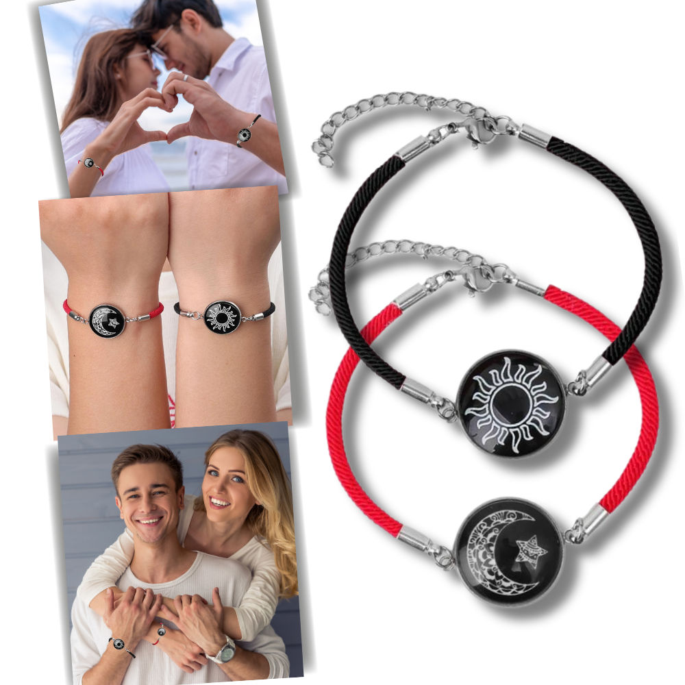 Light Activated Long Distance Bracelets