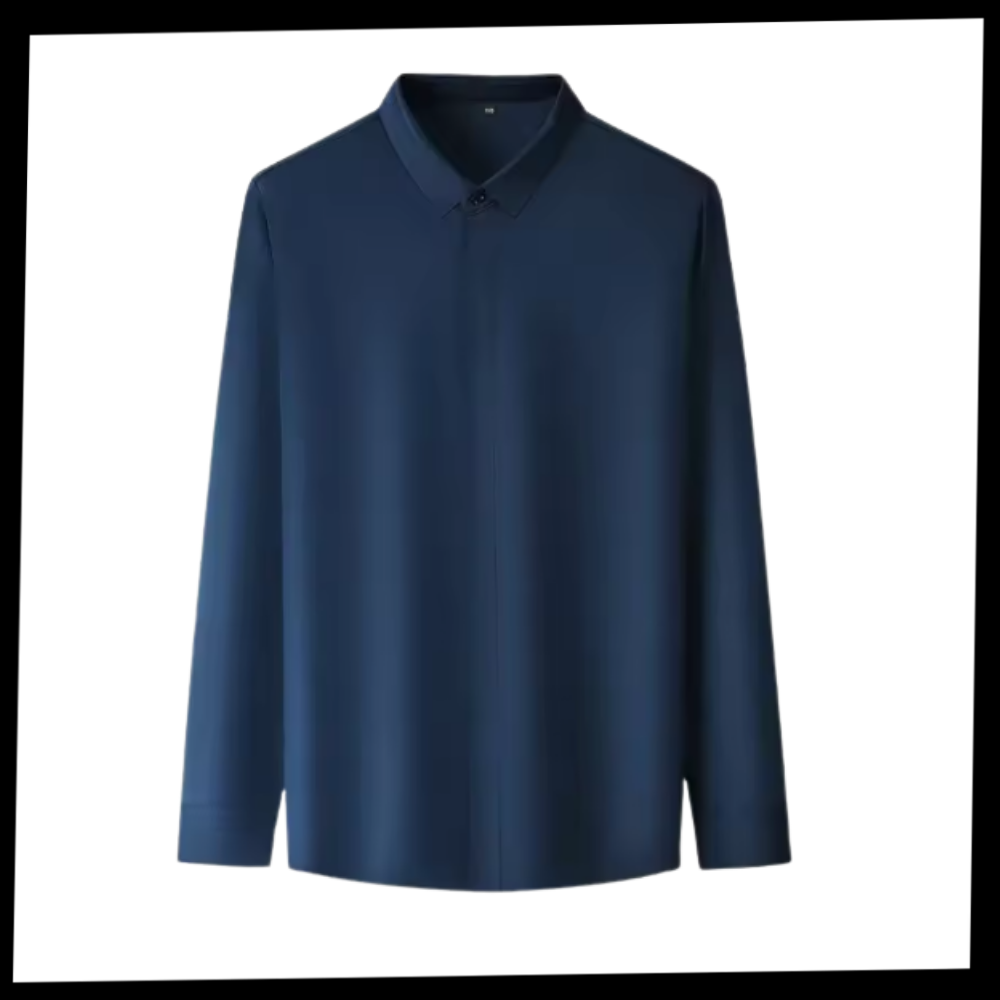 Non Iron Silk Blend Men's Polo