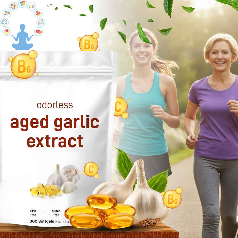 Organic Garlic Extract Soft Gels
