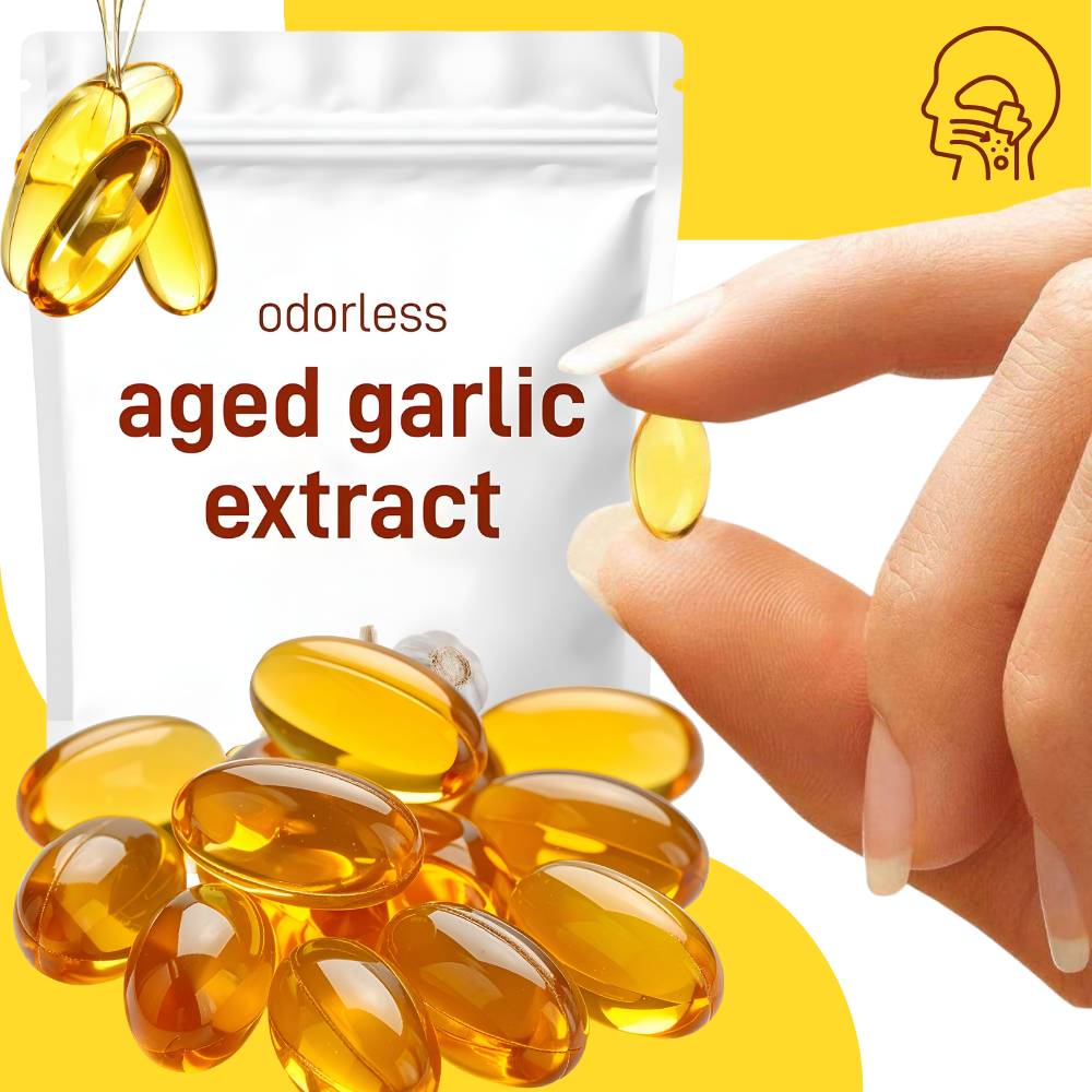 Organic Garlic Extract Soft Gels