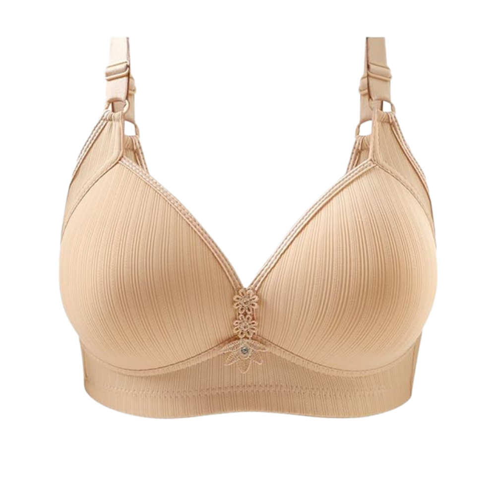 Plus Size Wireless Push-Up Bra