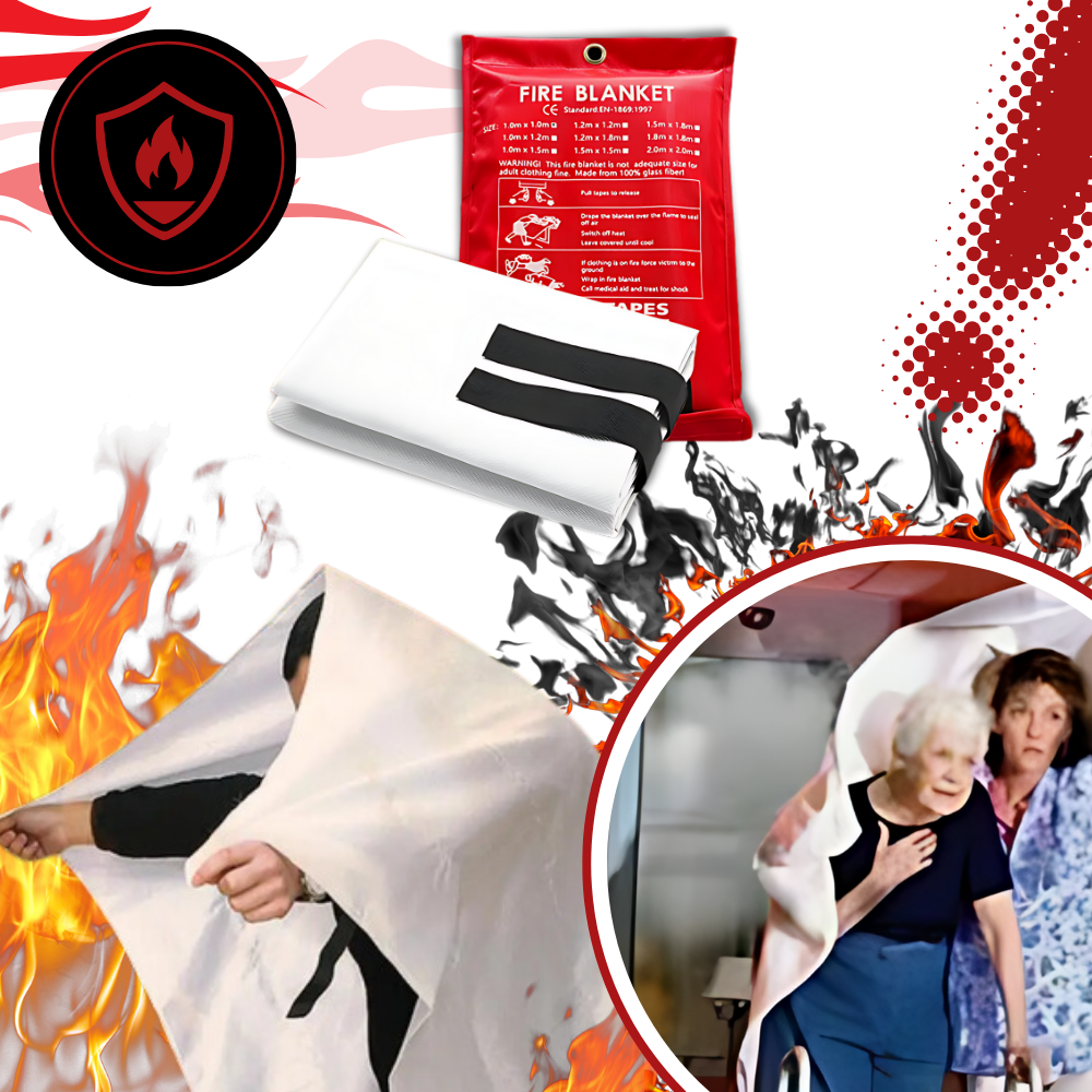 Quick Extinguishing Emergency Fire Blankets