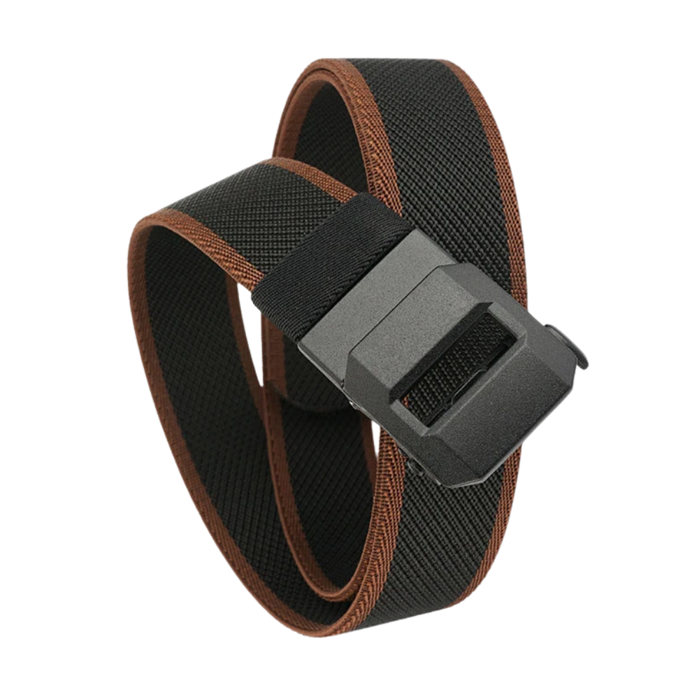 Ratchet Buckle Nylon Belt