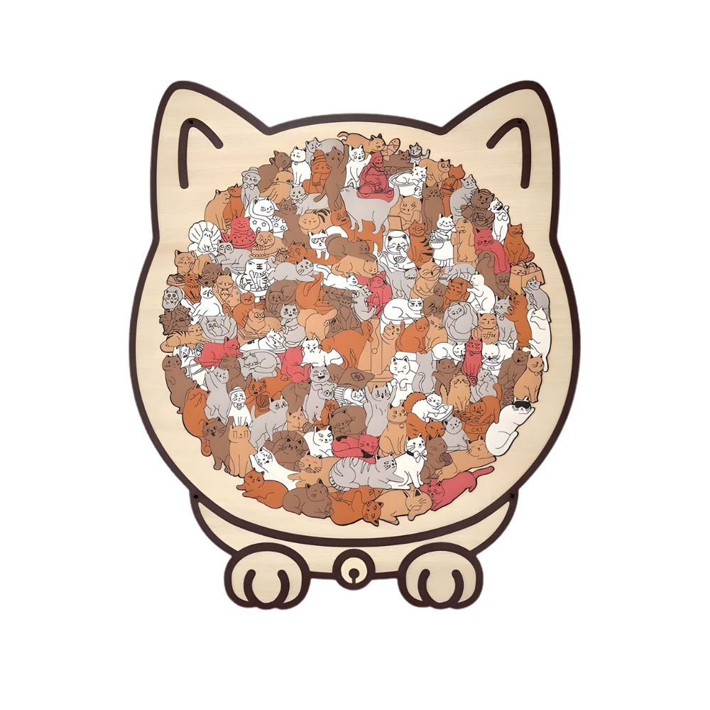 Relaxing Jigsaw Cat Puzzle