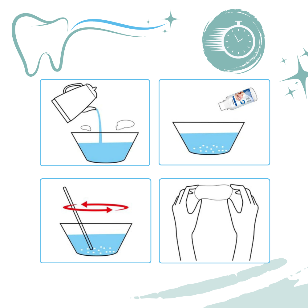 Reusable Fake Teeth Tools