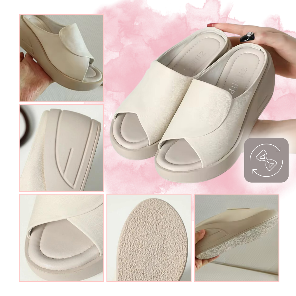 Shock Absorption Orthopedic Heeled Sandals