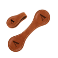 Sleek Personalized Magnetic Leather Bookmark