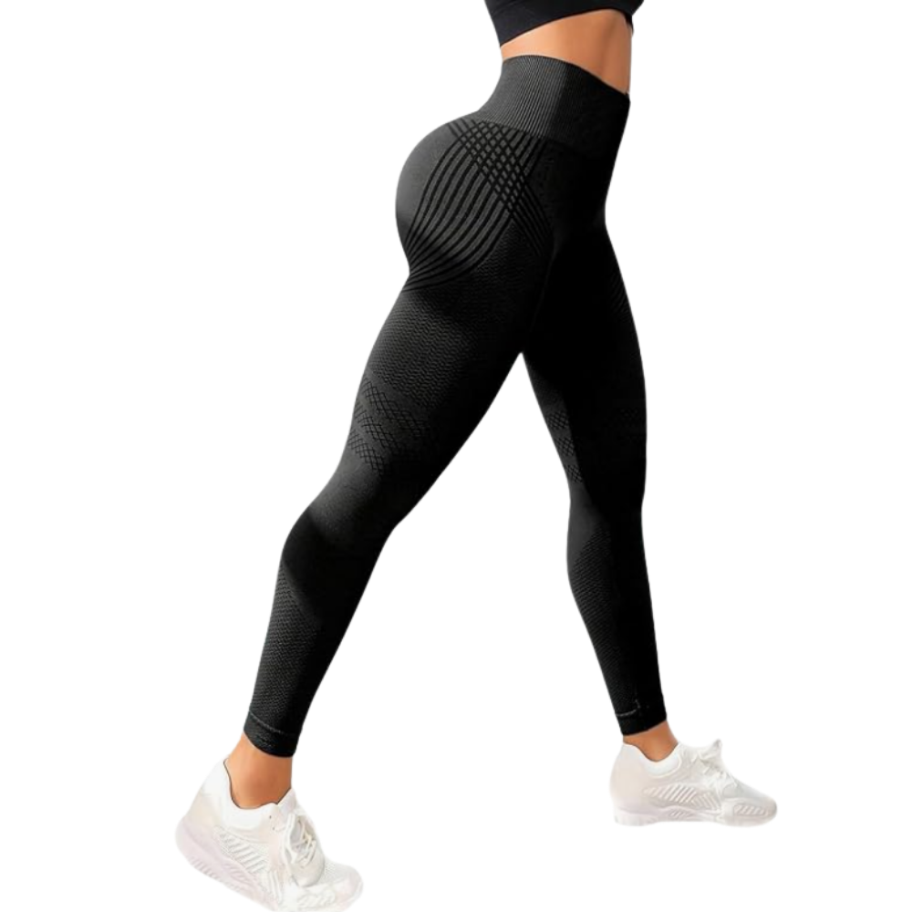 Stretchy Seamless Compression 3D Leggings