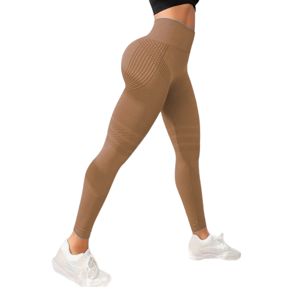 Stretchy Seamless Compression 3D Leggings