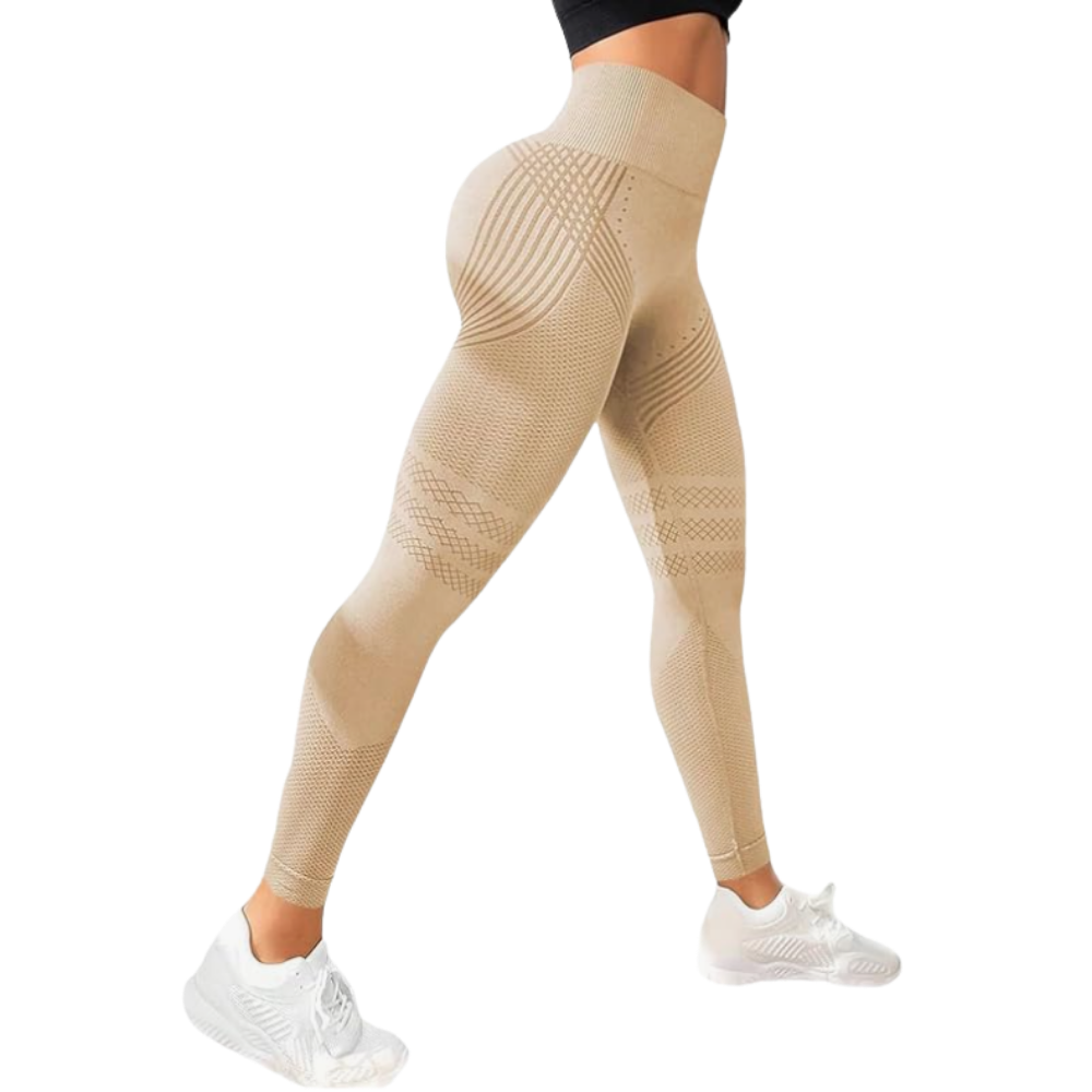 Stretchy Seamless Compression 3D Leggings
