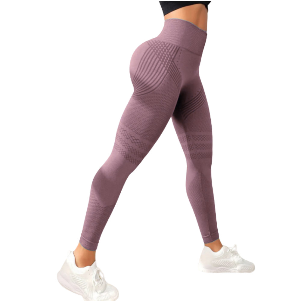Stretchy Seamless Compression 3D Leggings